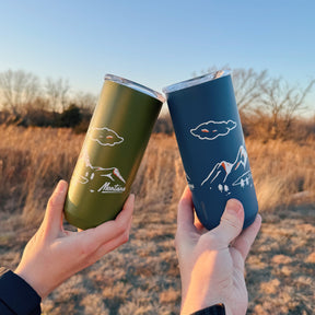 Montana Peaks Tumbler - Blue